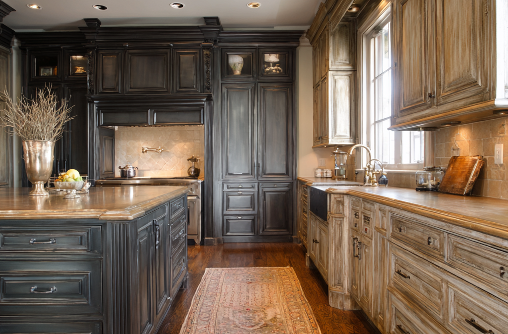 walnut-stained-cabinets-conversion-varnish-big-sky-kitchen